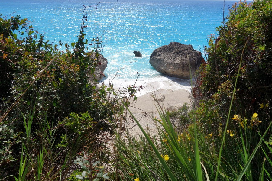  Kavalikefta plaža Lefkada 